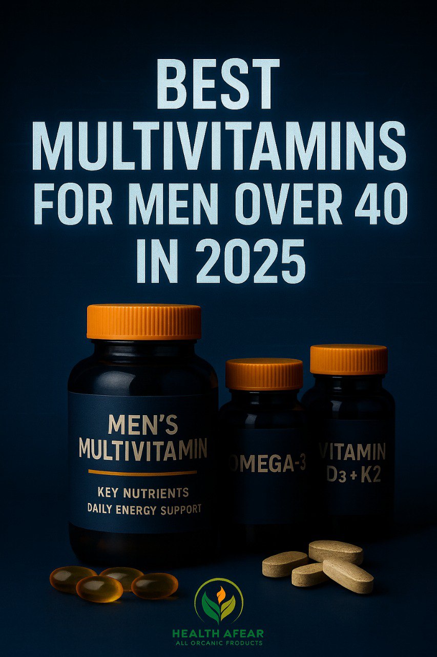 Best Multivitamins for Men Over 40 2025