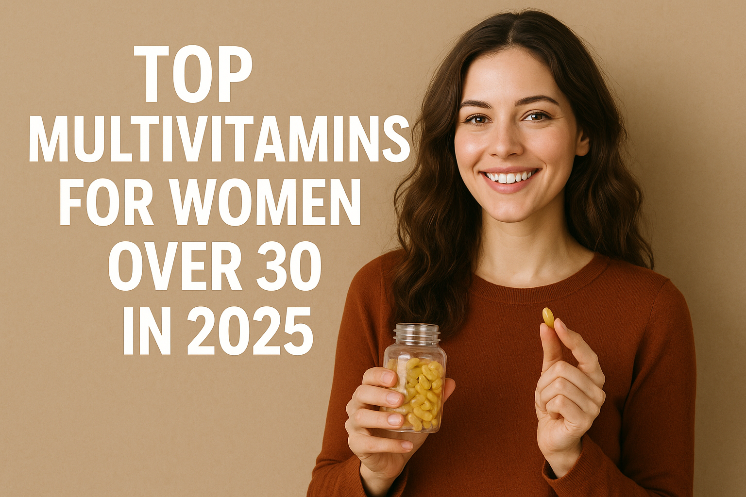 Top Multivitamins for Women Over 30 2025