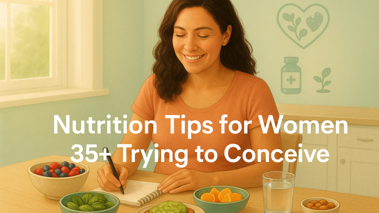 Nutrition Tips for Women Trying to Conceive Over 35
