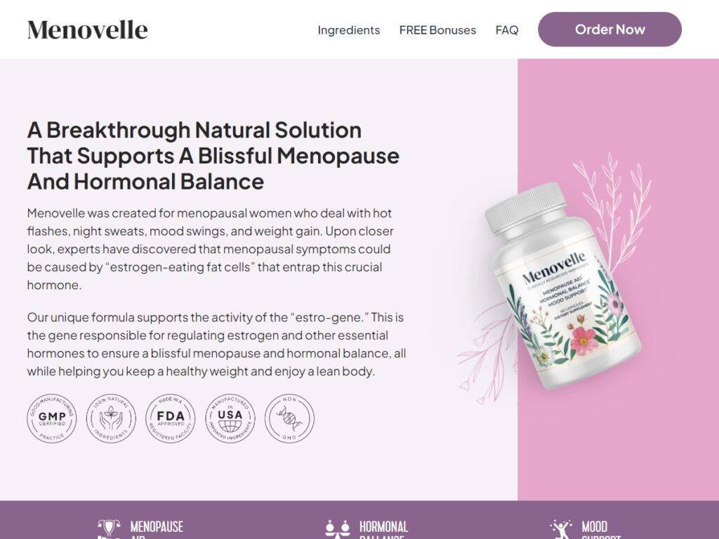 Menovelle review