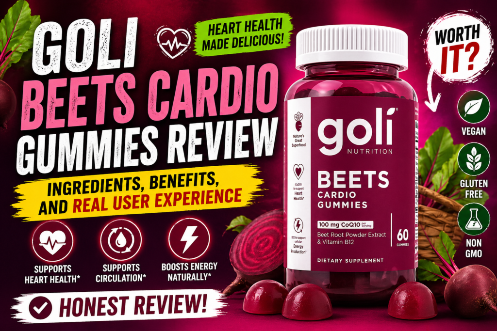 Goli Beets Cardio Gummies Review
