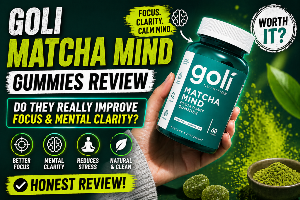 Goli Matcha Mind Gummies