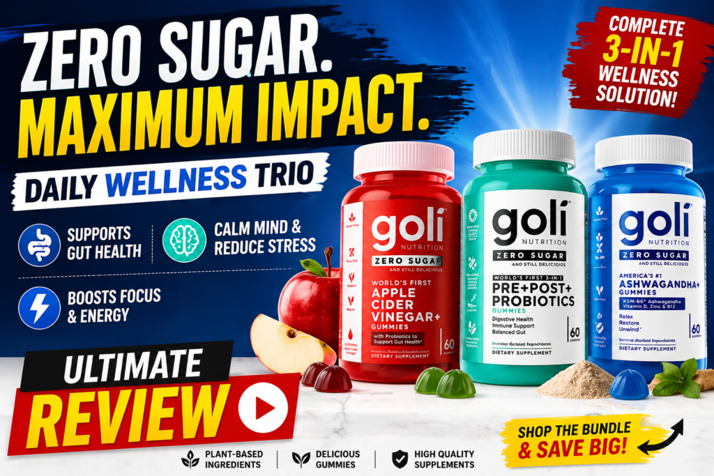 Ultimate Wellness Gummies Trio Review