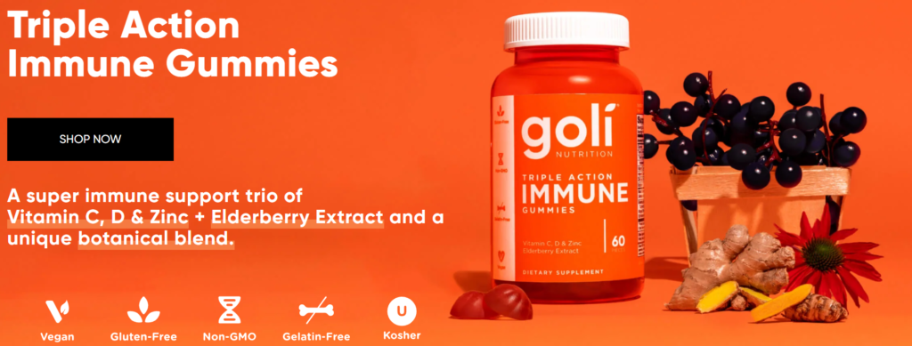 Triple Action Immune Gummies
