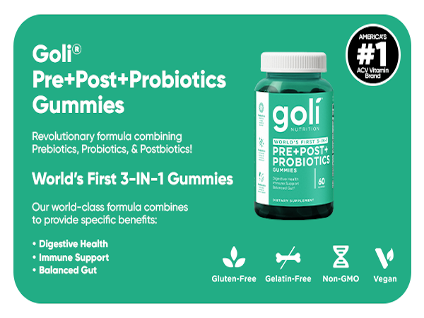 PRE+POST+
PROBIOTICS