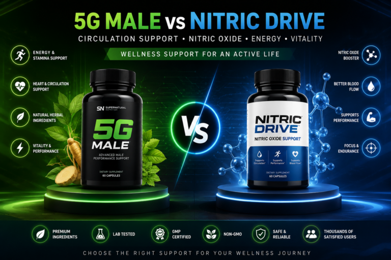 G Male vs Nitric Drive